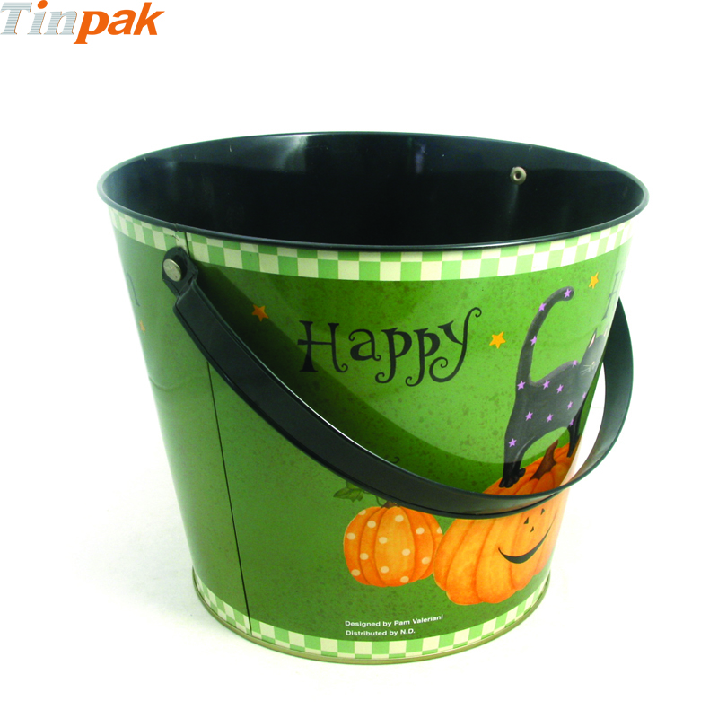 Halloween Tin Buckets 